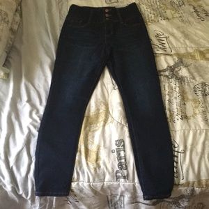 Fashion Nova Dark Denim Skinny Jeans